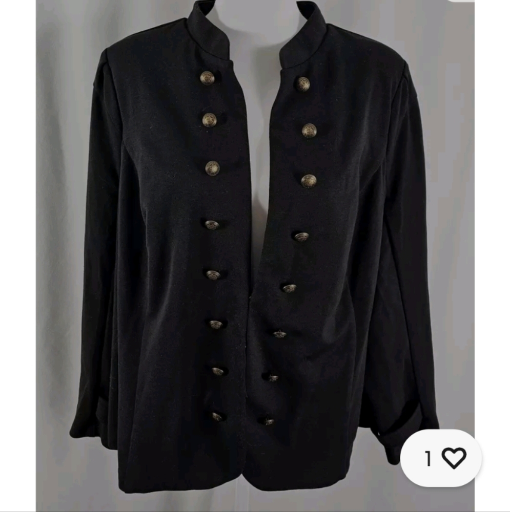 ModCloth Black Glam Believer Knit Jacket 2X